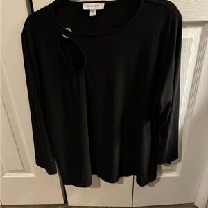 Nine West Elegant Black Blouse